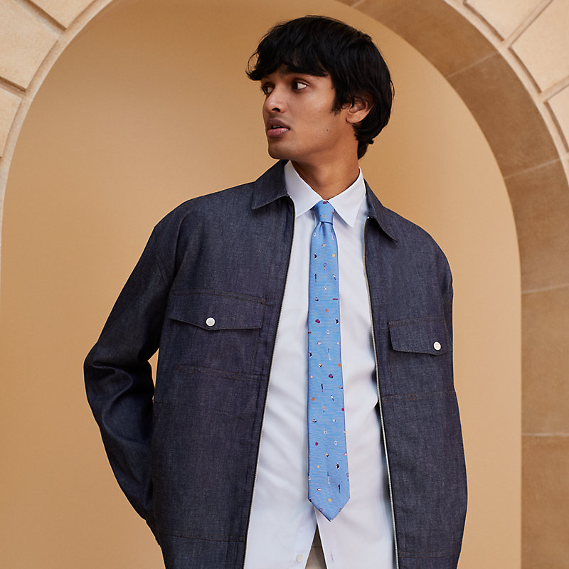 シルクツイルタイ 《スポーティ・シック》 | Hermès - エルメス